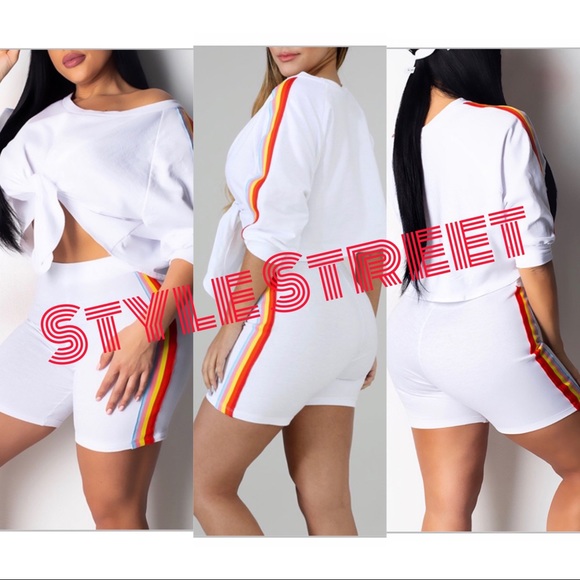 Short Set ❤️🧡💛 - Picture 4 of 4